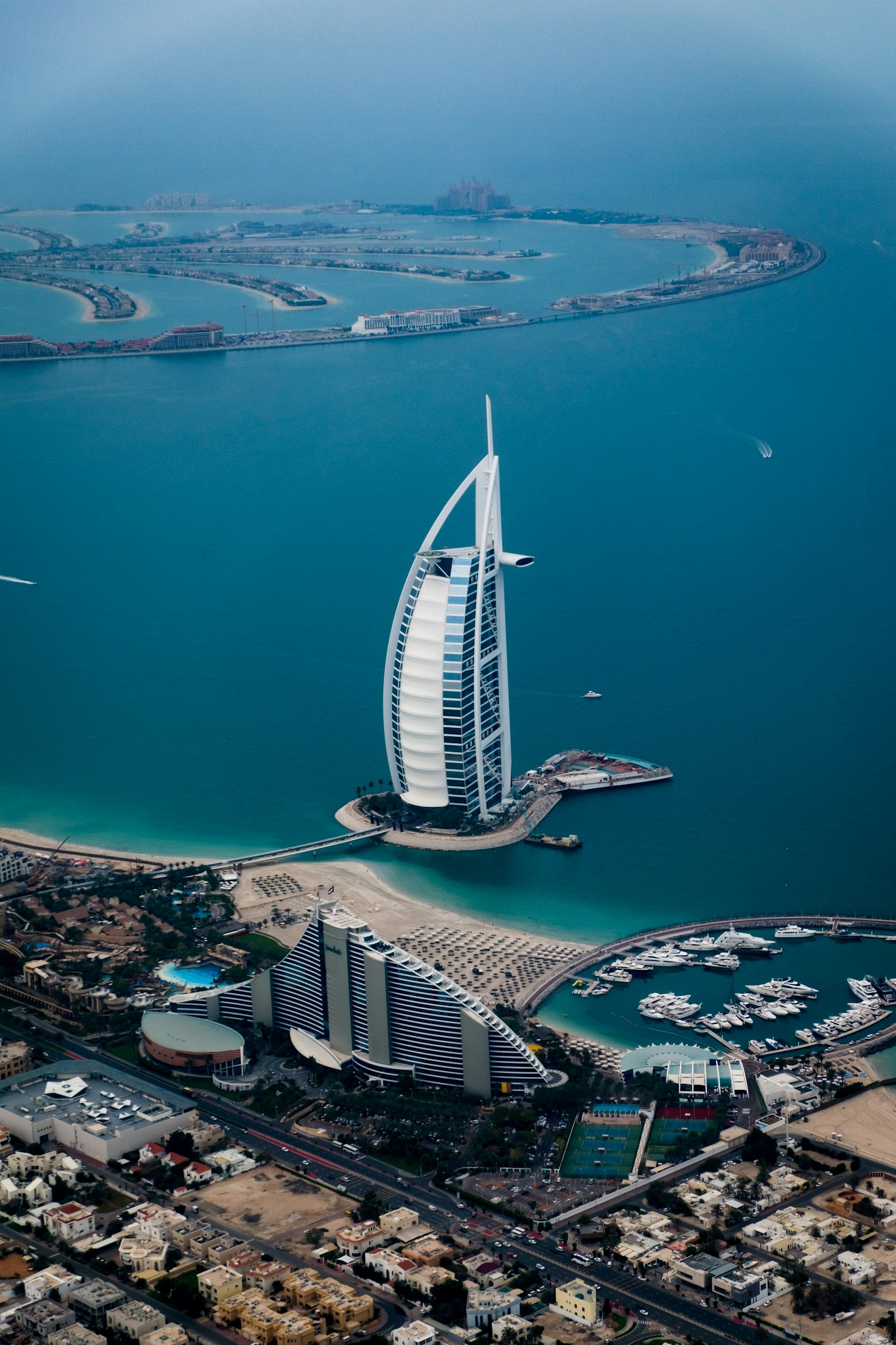 Dubai cityscape with modern towers